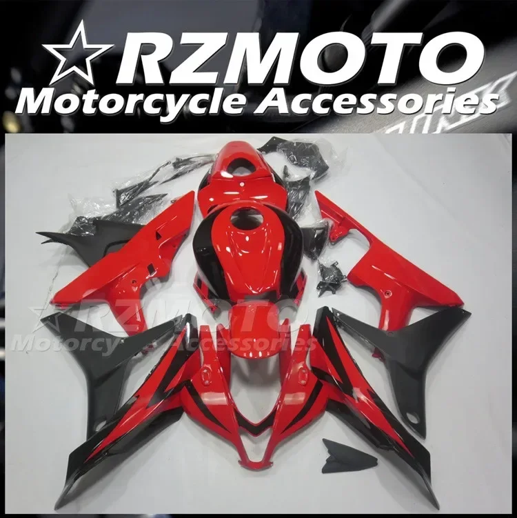 

4Gifts Injection New ABS Motorcycle Bike Fairings Kit Fit For HONDA CBR600RR F5 2007 2008 07 08 Bodywork Set Custom Red Black