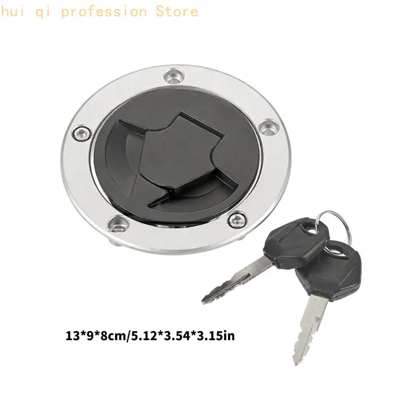 ABS-Motorrad-Tankdeckel, schnelle Installation, kein Werkzeug erforderlich, für ER400 ER650 ZX636 H8WE – Detail 6