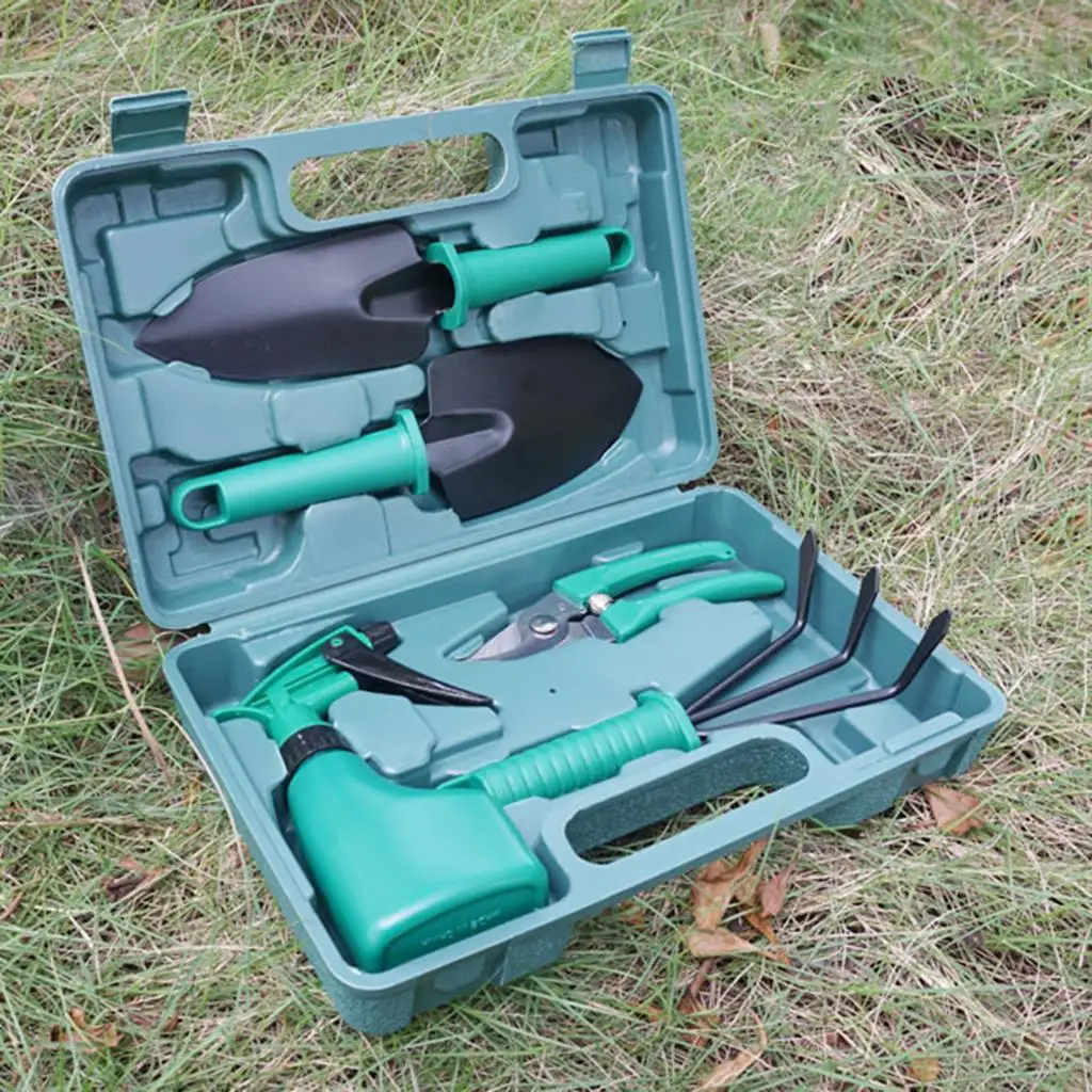 

Gardening Tool Set Gifts 5 Pieces Hand for Women Gardener with Carrying Case