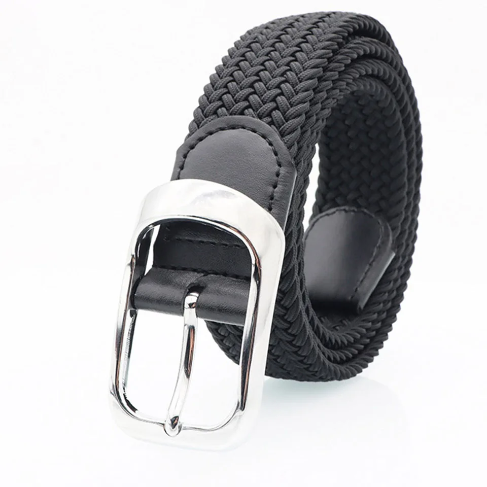 

Fashion New Men'S Golf Woven Belt Casual Women Contracted Belt Needle Buckle Versatile Korean Version Alloy Travel Belt A3158