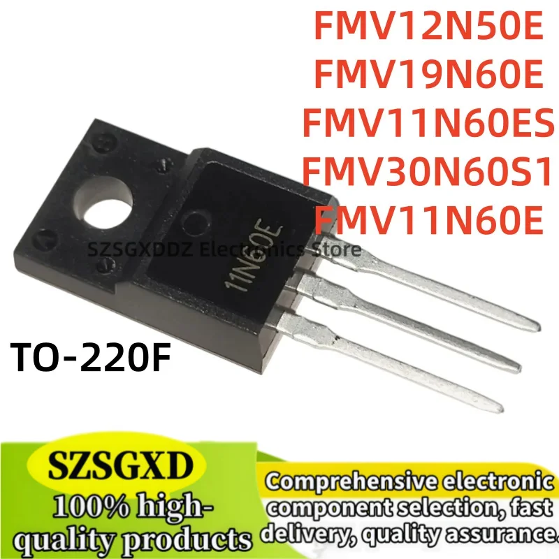 10-20Uds 11N60E 12N50E 19N60E 11N60ES 30N60S1 11N60 12N50 19N60 30N60 FMV11N60E FMV12N50E FMV19N60E FMV11N60ES FMV30N60S1 TO220F