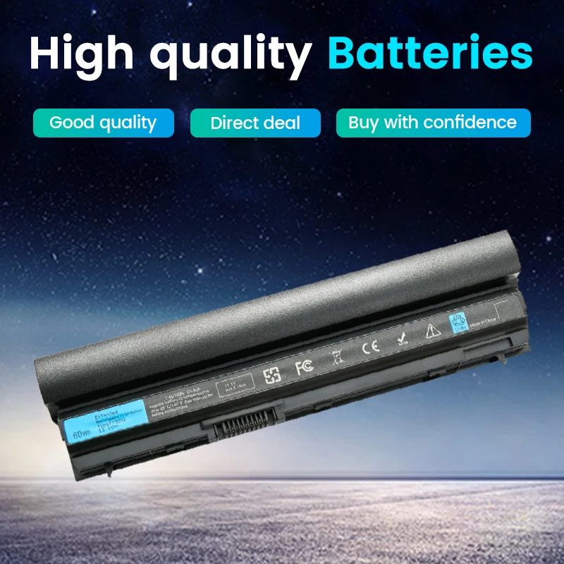 RR0G RFJMW K4CP5 Y61CV J79X4 Laptop Battery for Dell Latitude E6120 E6220 E6230 E6320 E6330 E6430S 7FF1K 823F9 9GXD5 CPXG0