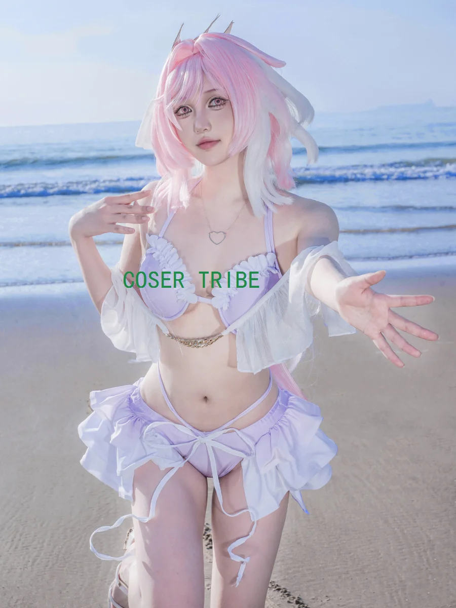 

Honkai: Star Rail 3 Elysia Swimsuit The Lawgiver Of Man Cosplay Costume Cos Game Anime Party Uniform Hallowen Play Role Clothes