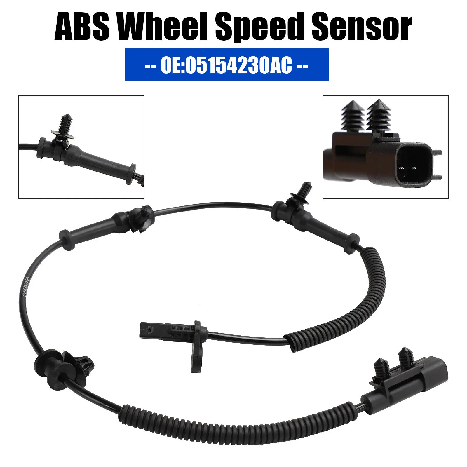 

ABS Wheel Speed Sensor Rear Right & Left For Grand Cherokee 2011-2018 05154230AC