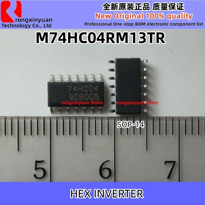 10 Stück 74HCT08D 74HC4066D 74AHC08D 74ABT126D 74HCT125D M74HC04RM13TR 74HC04 M74HC04 SOP-14 74HCT08 74HCT125 Neue 100% Qualität