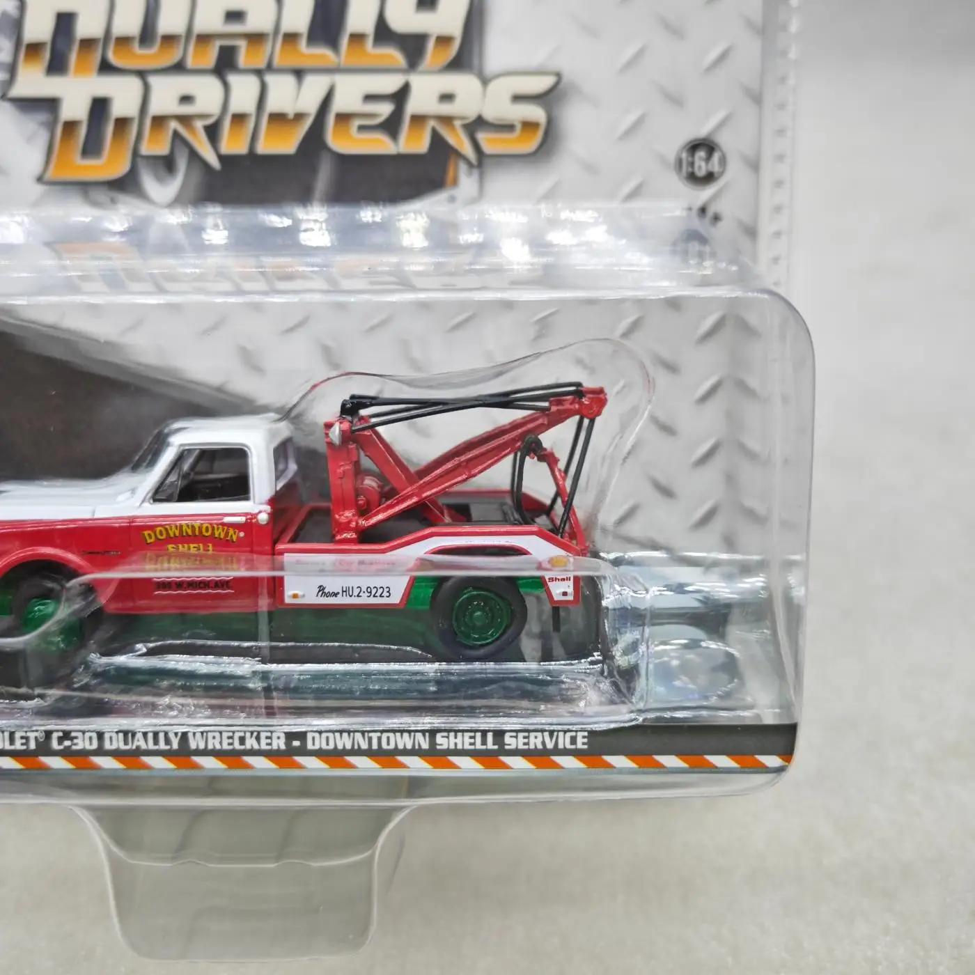 

GreenLight 1:64 1972 Chevrolet C-30 с двойным корпусом, автомобиль для очистки препятствий, модель автомобиля из сплава, литье под давлением мини-автомобиль, детская игрушка в подарок