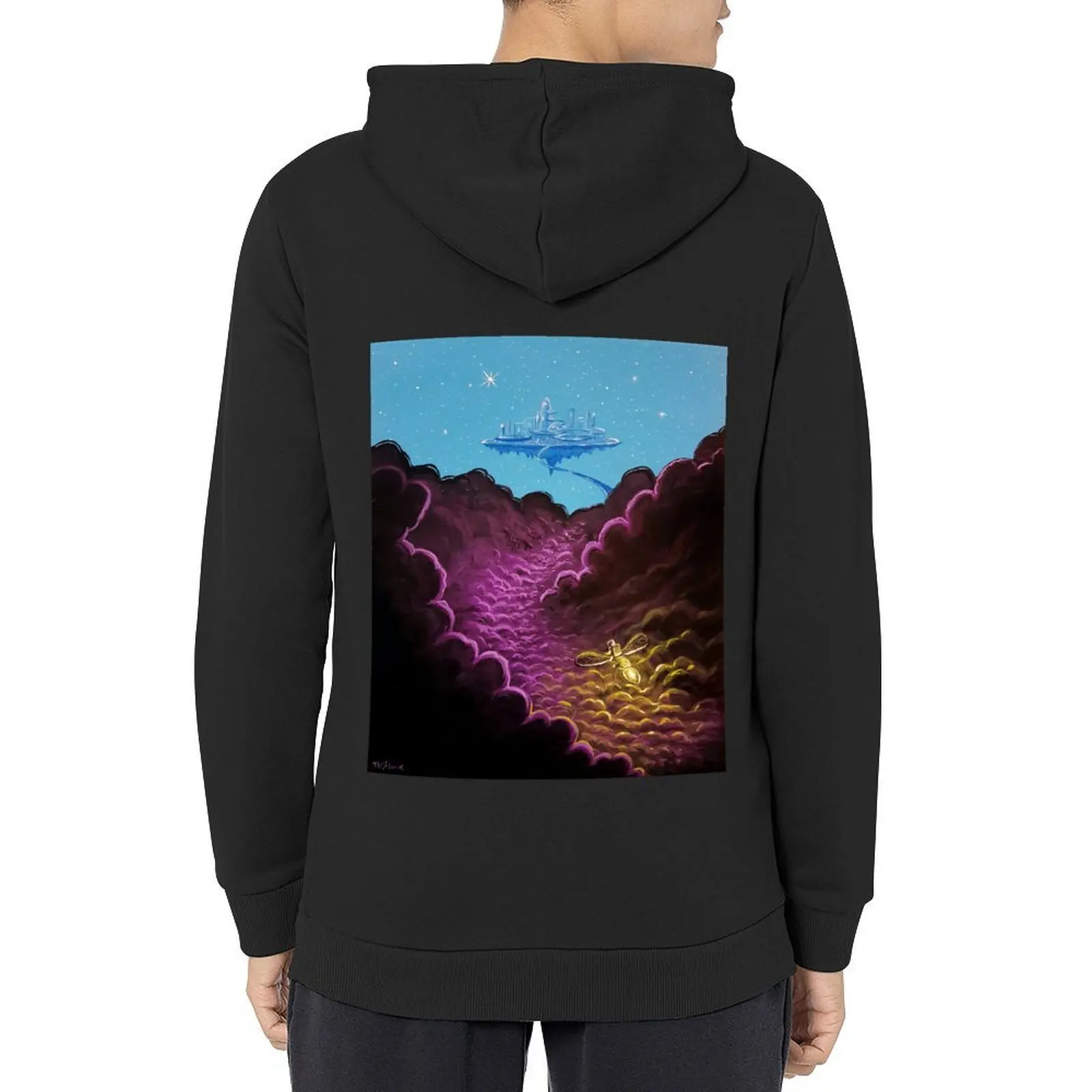 

Escape To Silver City Hoodie korean style clothes men's sweat-shirt winter clothes anime clothes tracksuit men