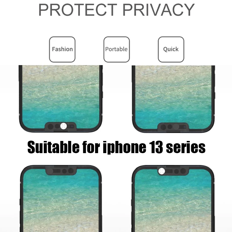 iPhone 13 Pro Max 미니 태블릿 Ipad 전화 노트북 개인 정보 보호 스티커 금속 커버 iPhone 13 Serie 용 얇은 렌즈 금속 웹캠 커버