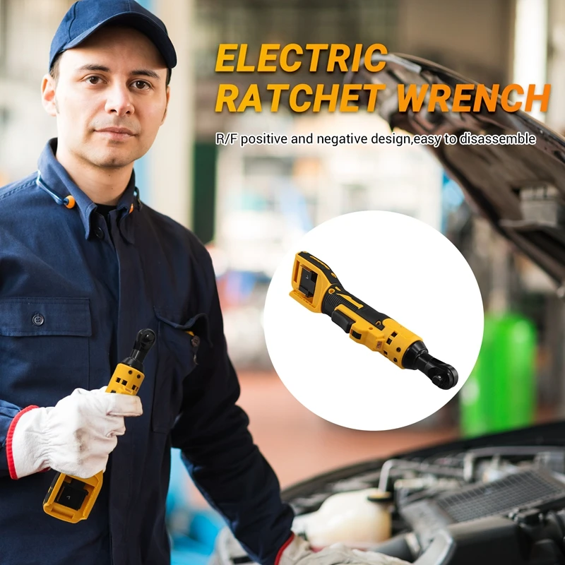 Electric Ratchet Wrench 91N.M Cordless Driver 3/8In Impact Removal Screw Nut Power Tools For Makita Battery