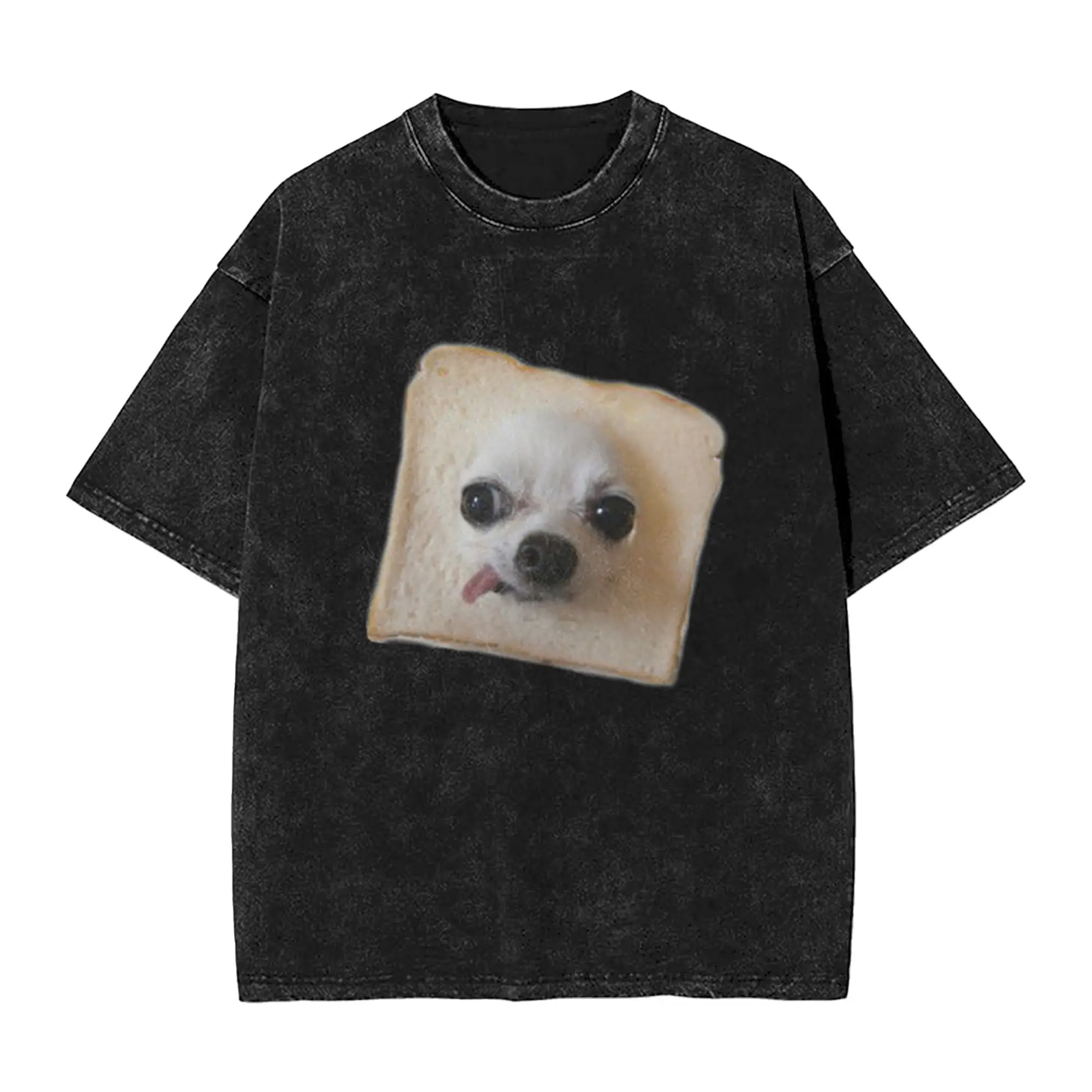 Bread Doggo  1 Unique Stylish A Vintage Oversized Cotton Unisex T-Shirts