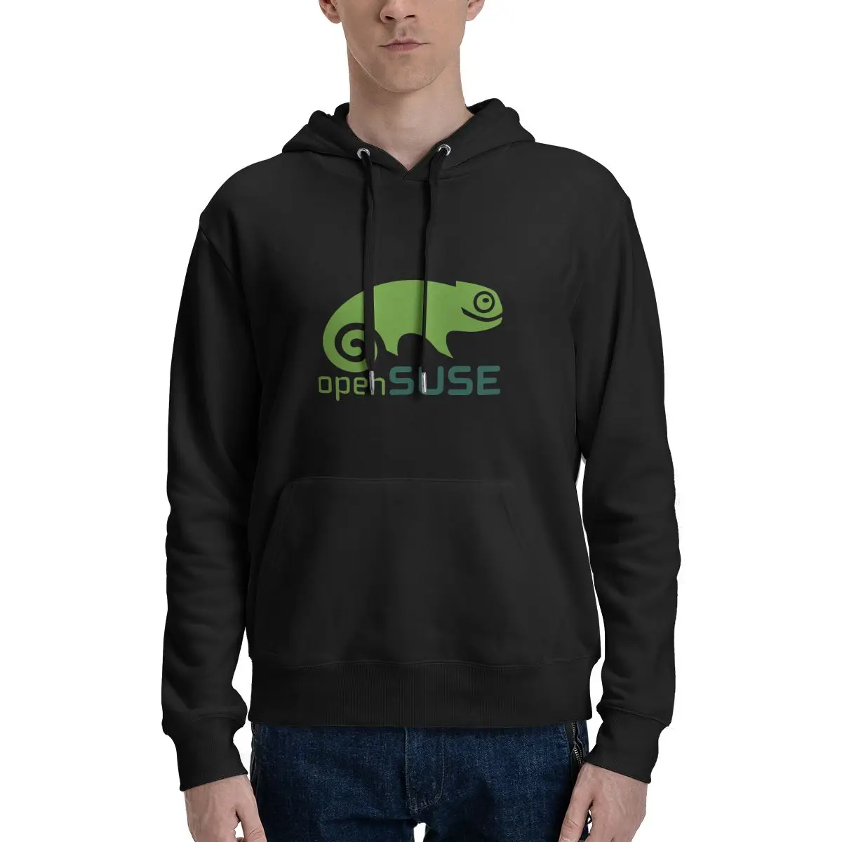 Linux Novell OpenSUSE Casual Hoodies Pullovers Cotton Sweatshirts Men Women Tops