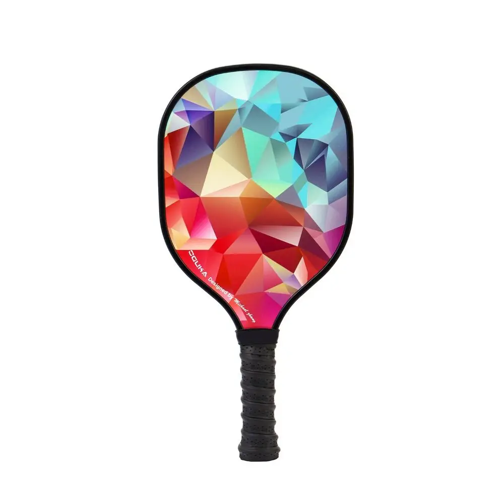 Houten Pickleball Peddels Antislip Geribbeld Handvat Augurkbal Racket Beginner Lichtgewicht Pickleball Trainingsapparatuur Geschenken