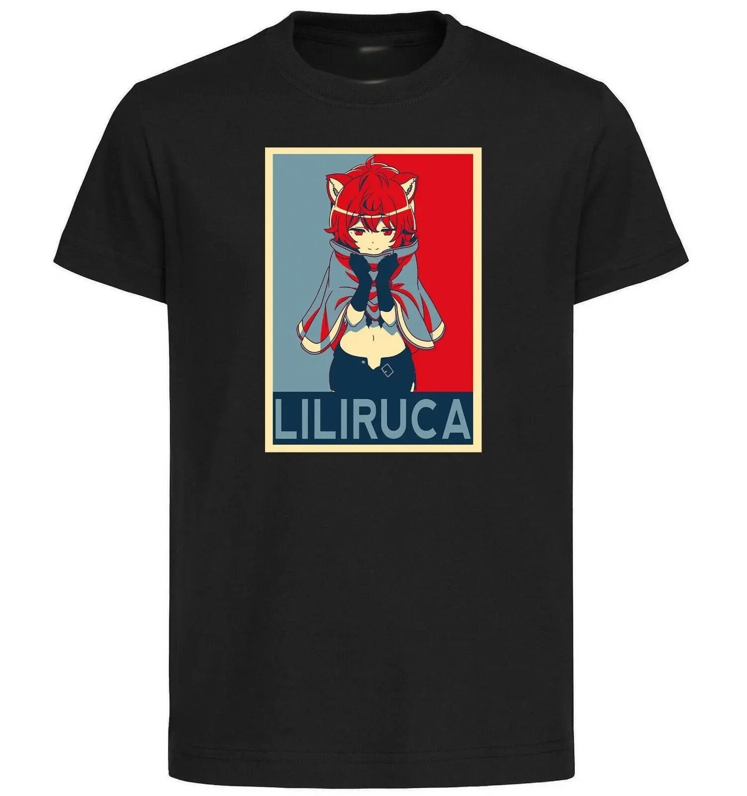 Camiseta Preta, Danmachi Propaganda, Liliruca