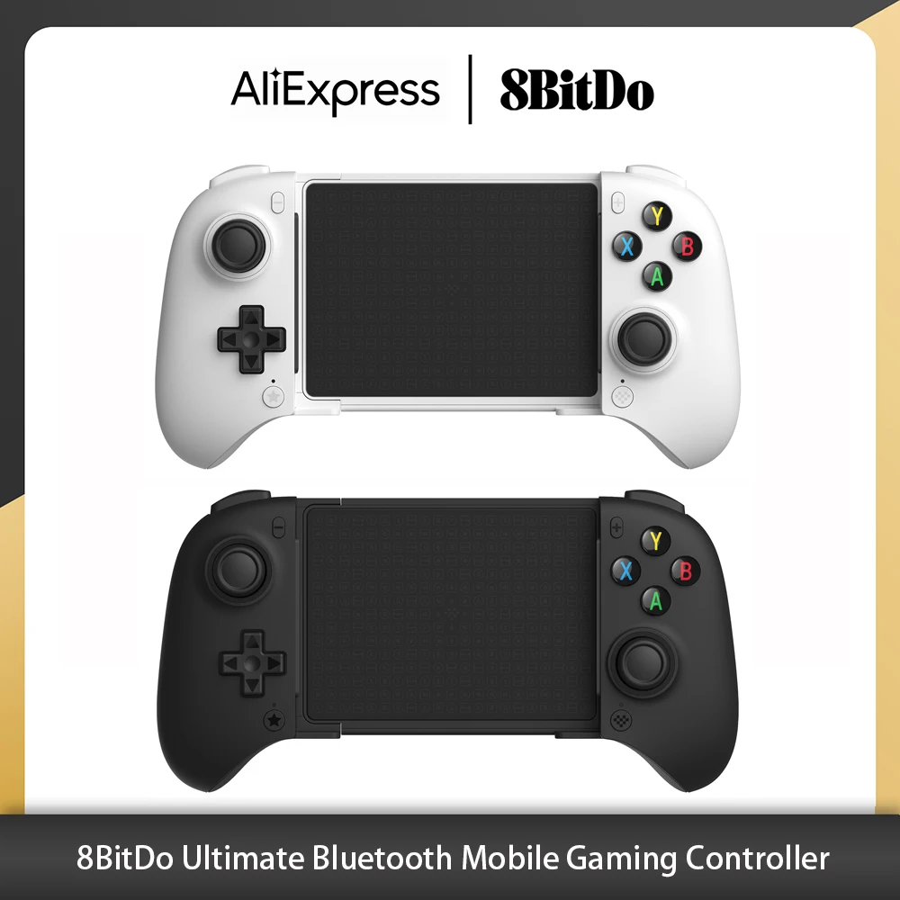 8BitDo Ultimate Bluetooth Mobile Gaming Controller with Hall Effect Joysticks and Triggers for Android Smartphones and Tablets