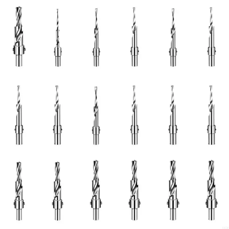 

587F Portable Salad Drills Bit Screw Ladder Drill Salad Drill Step Drill Bit with Various Sizes to Meet Different Needs