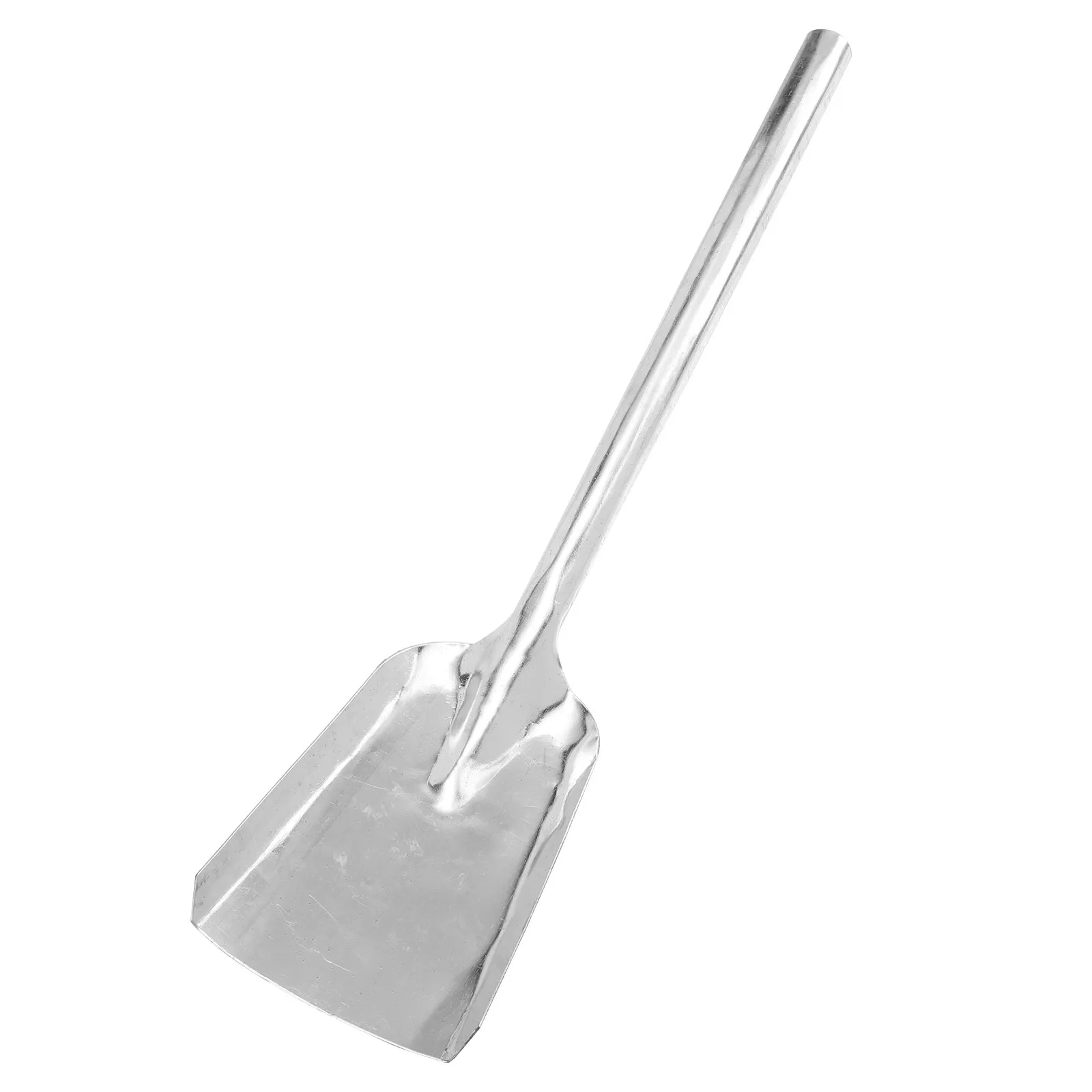 Thick Coal Shovel Heavy Duty Iron Stove Coals Shovel Long Handle Multi-Functional Coal-Ash Spade for Home Kitchen Bbq