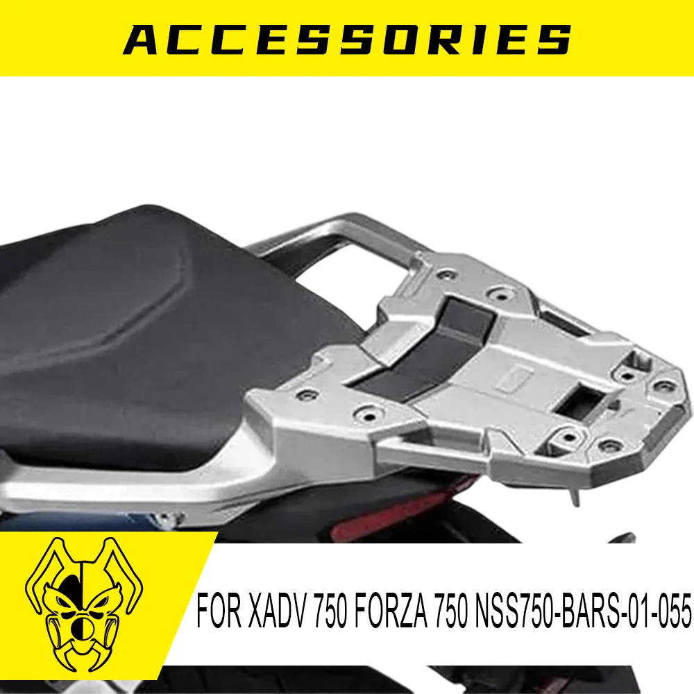 

MTKRACING Top Box Bracket For HONDA XADV750 FORZA750 NSS750 2025 Rear Luggage Holder Motorcycle Rack Cargo Shelf