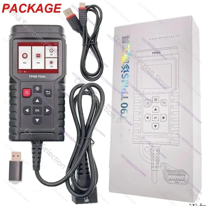 

for MUCAR TP T90 TPMS Upgrade of T90 Programmer Car Tire Pressure Diagnosis Tool 315M/433MHz 2in1 TPMS Sensor Service Tool