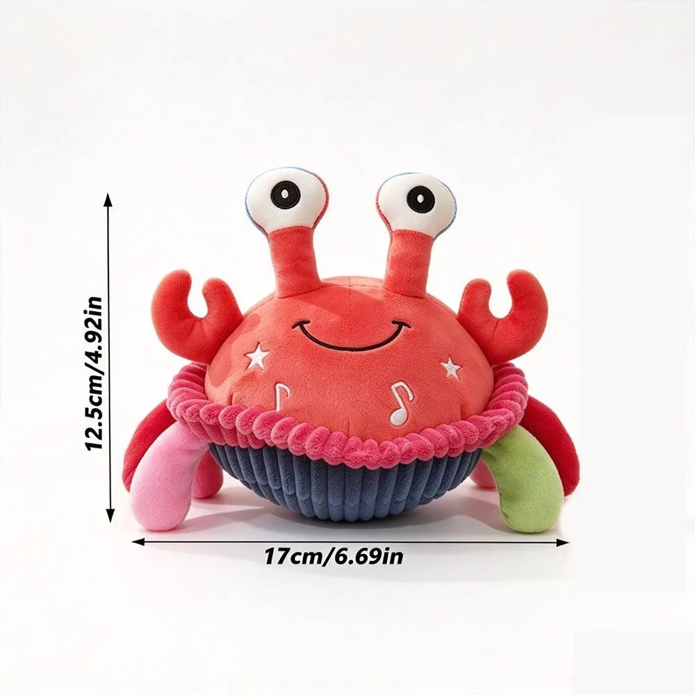 Jumping Crab Talking Function Rechargeable Talking Crab English Version Optional Remote Control Interactive