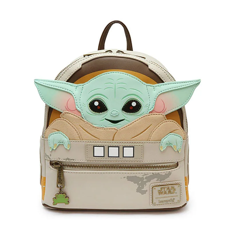 Disney Toy Story 3 Alien Three-eyed Leather Backpack Fashion Backpack High Quality Cartoon Leisure Children\'s School Bag Gift