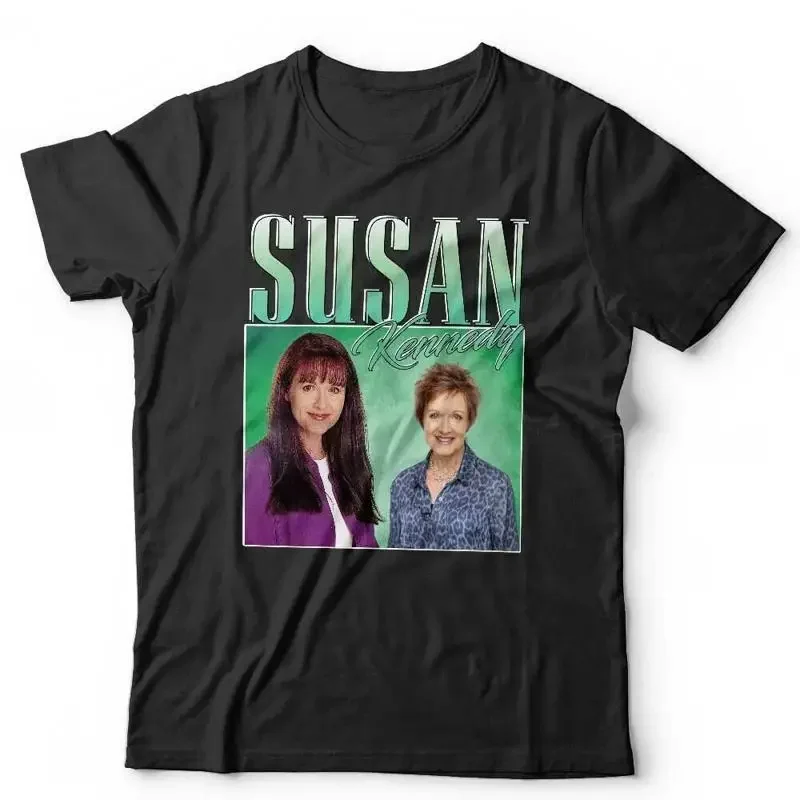 Susan Kennedy Appreciation T Shirt Homage Throwback Stag Hen Do Funny
