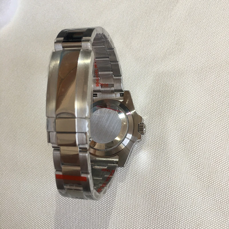 حافظة ساعة NH35 فاخرة للرجال 40 مللي متر مع زجاج كريستال الياقوت حافظة بديلة للغوص الفرعي لحركة Seiko NH34 NH35 NH36 nh38