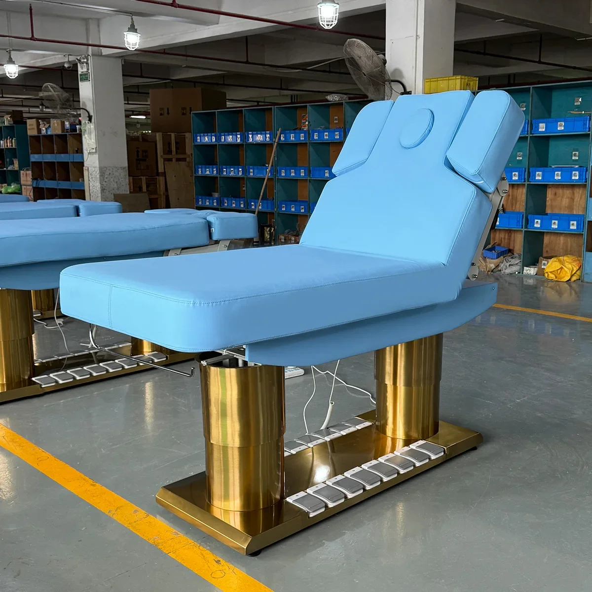 CXX electric beauty bed for beauty salons, eyelash beauty, multi-functional lifting massage bed