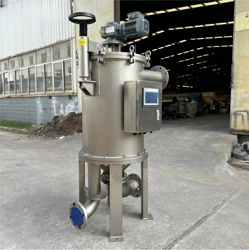 Automatic Self-Cleaning External Scraper Stainless Steel Filter System for Agricultural Irrigation and Water Treatment