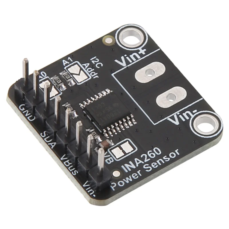 Módulo de sensor de detecção M16K-2X INA260 Módulo portátil de sensor de potência de corrente de tensão lateral alta ou baixa