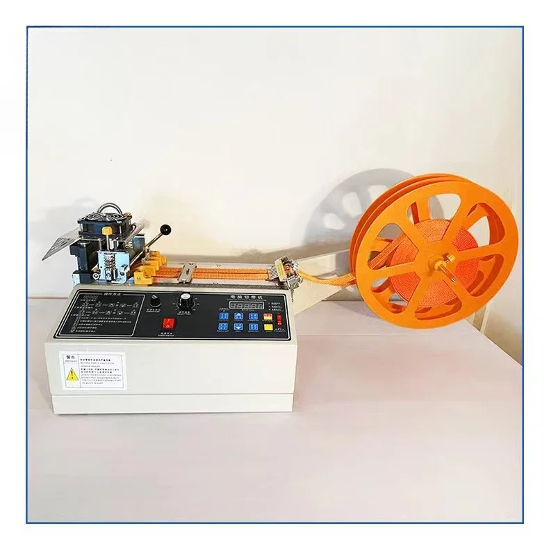 High speed automatic ultrasonic hot and cold knife mask rope textile hair rubber band elastic cord thread tape cutting machine