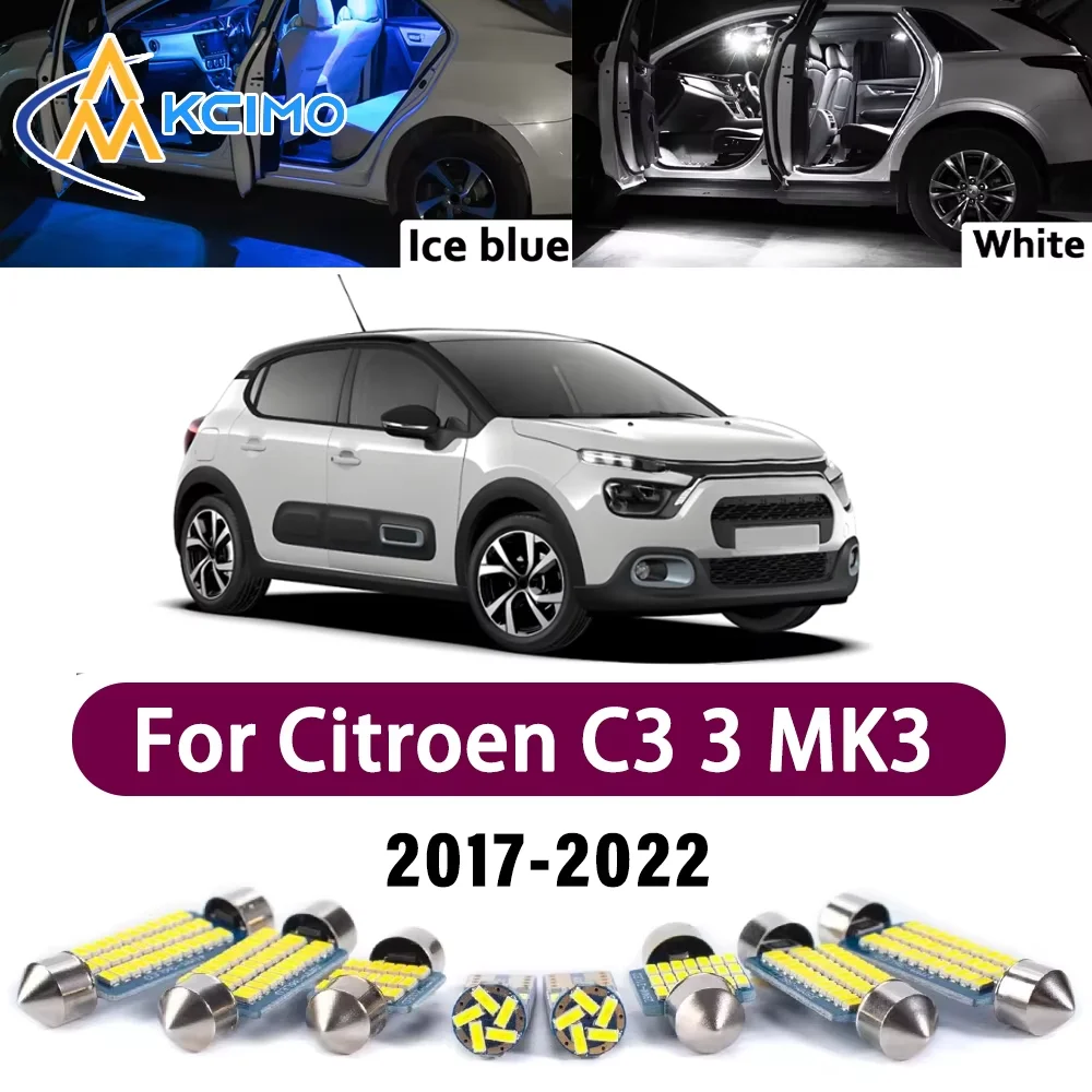 

High-Quality Light Kit Suitable For Citroen C3 3 MK3 2017-2022 Premium Interior Bright Error-Free Reading Easy Install Lights