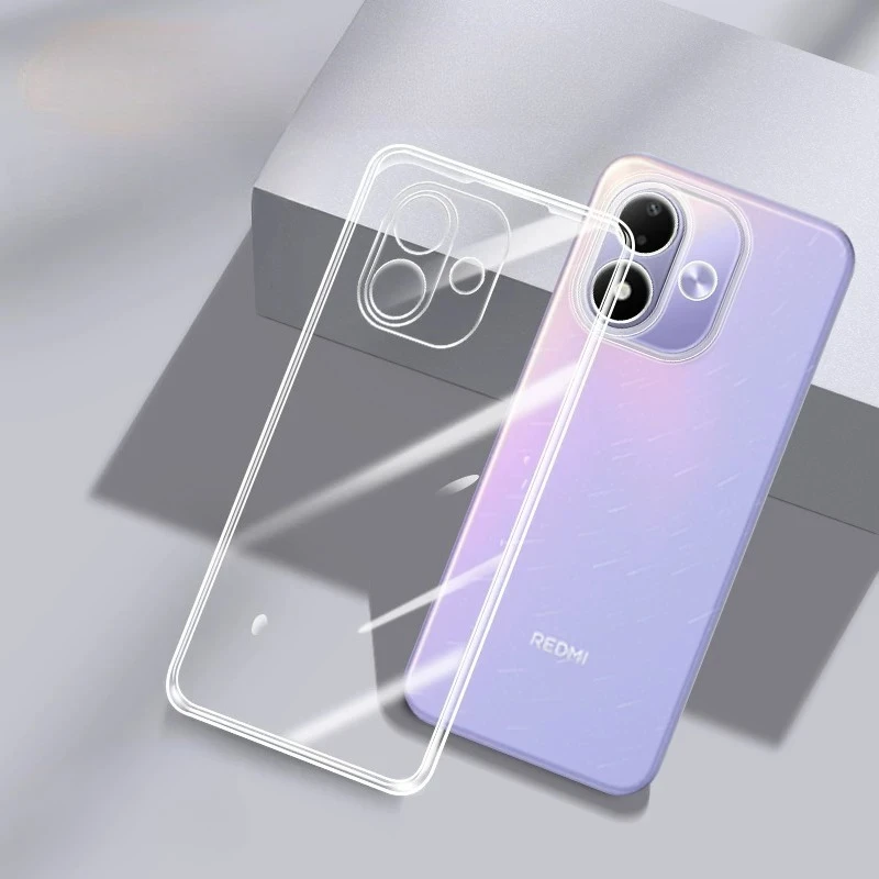 Für Redmi Note 17 Pro Max Ultradünne Transparente Silikon-Soft-Handyhülle für Redmi Note17 Pro 5G Klare TPU-Schutzhülle