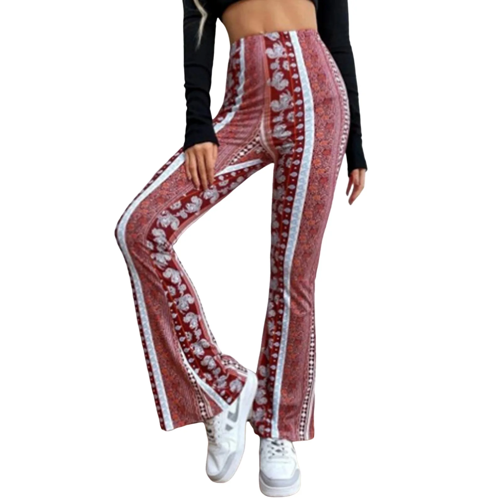 

Sexy Printed Skinny Casual Pants Personalized Cool Style High Waist Casual Trousers for Women Girls Birthday Gifts