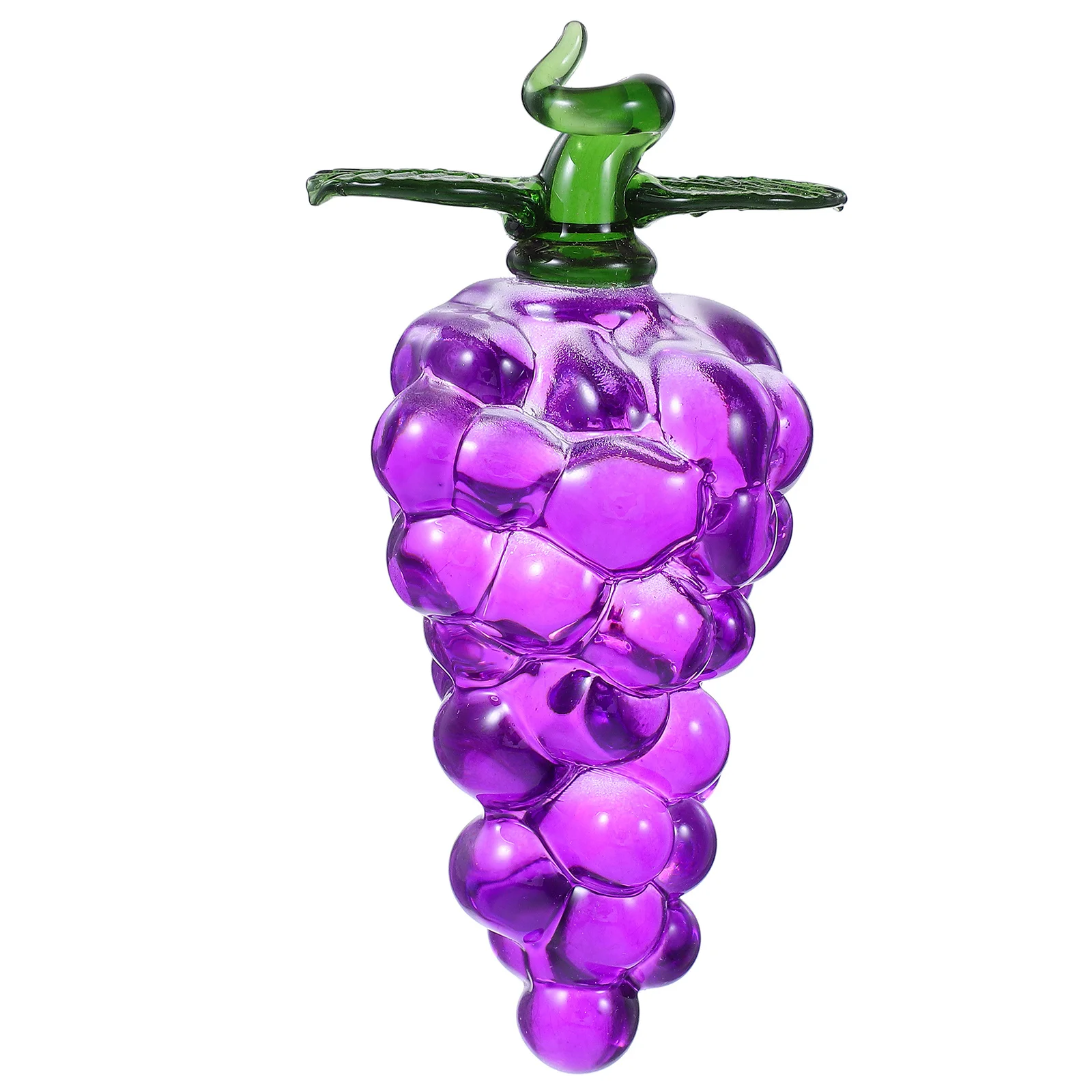 

Realistic Fake Grape Decor Crystal Artificial Fruit for Kitchen Living Room Desk Tabletop Centerpiece Lifelike Simulation Fruit