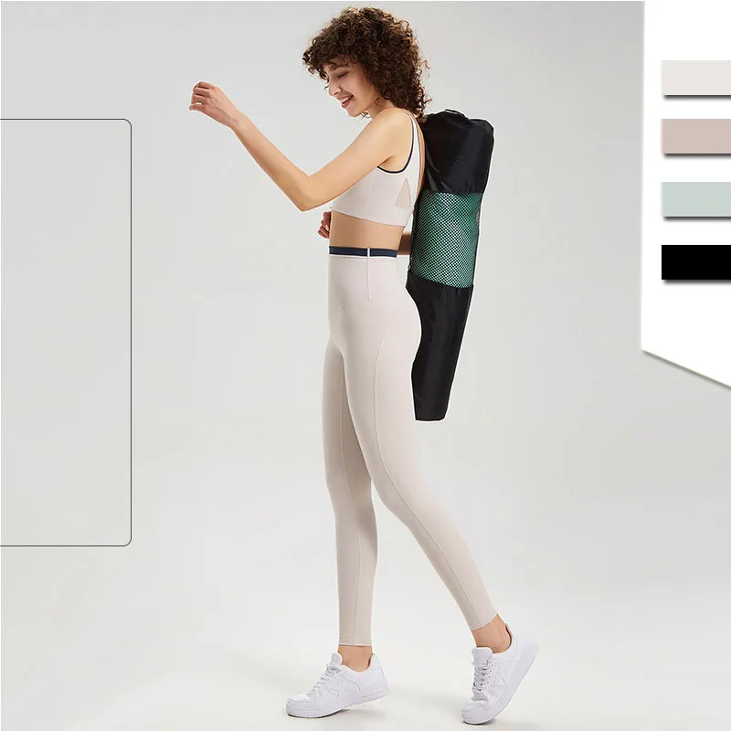 Neues nahtloses nacktes Yoga-Anzug-Set für Fitness bekleidung für Frauen und Sport bekleidung für Frauen