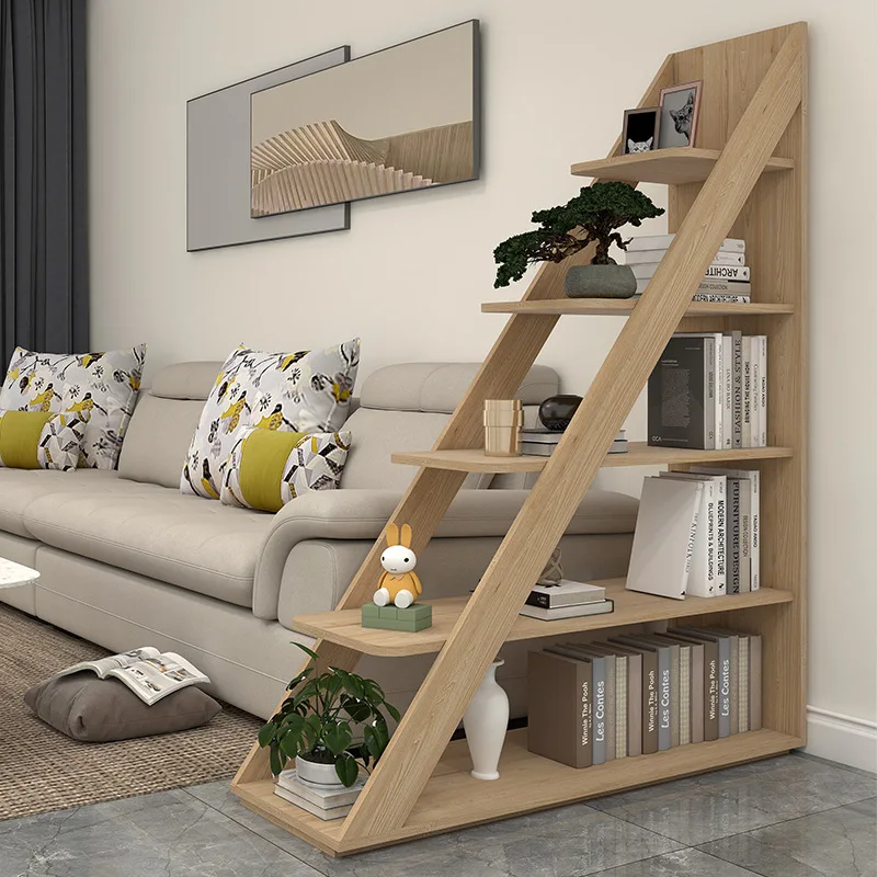 

Living room partition display shelf bookshelf flower stand decorative shelf bookcase sofa porch entrance hall entrance floor