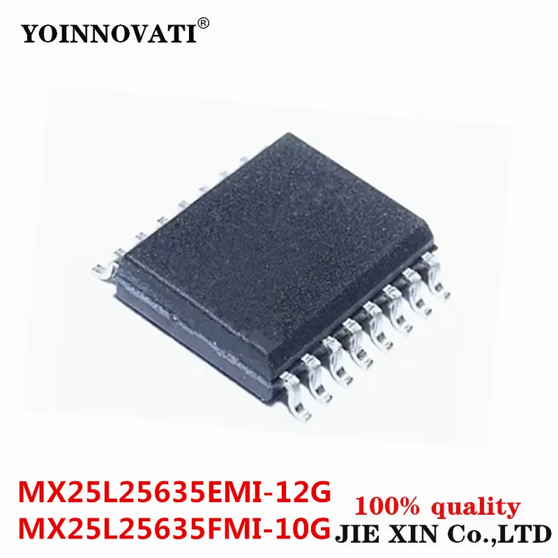 5Pcs New MX25L25635EMI MX25L25635EMI-12G MX25L25635FMI-10G MX25L25635 SOP-16 module Wholesale