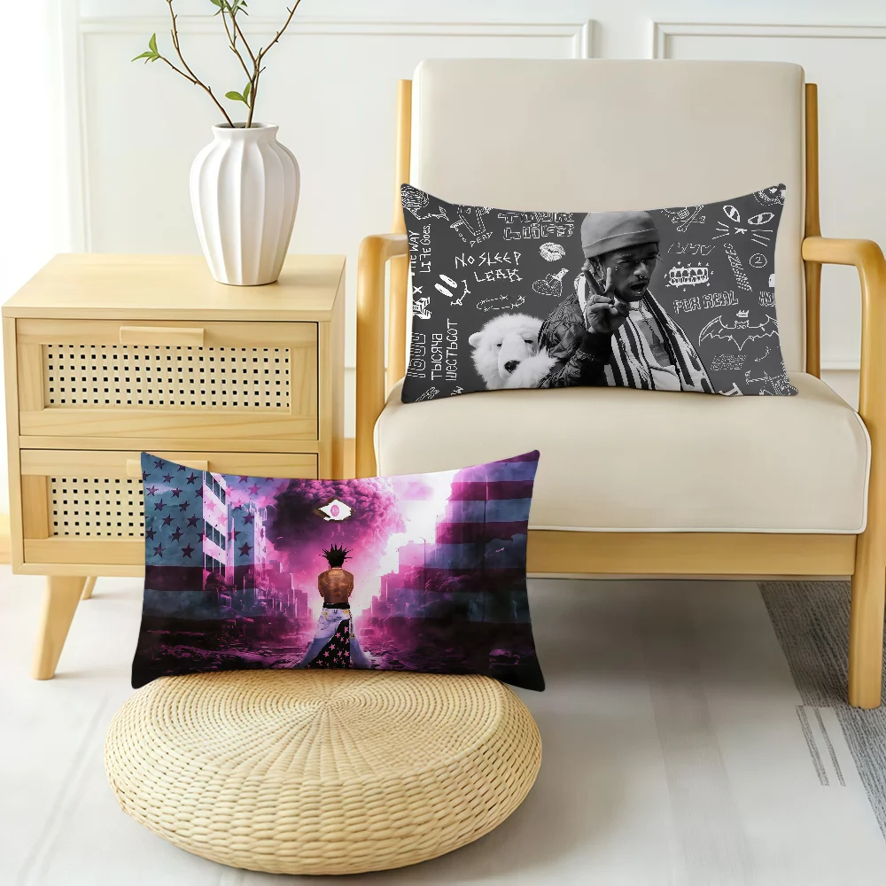 Rapper Lil Uzi cushion cover Hit Product Home Sofa living Room Double-sided Soft Decorative Pillow Cover