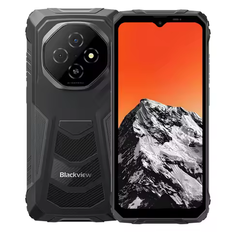 Blackview Blackview FORT 1 Smartphone 6.56'' Display 10000mAh Battery 4GB+128GB/ 6GB+256GB Cell Phone 16MP Camera 4G Android 15 NFC Tips — Характеристики и лучшая цена 2026