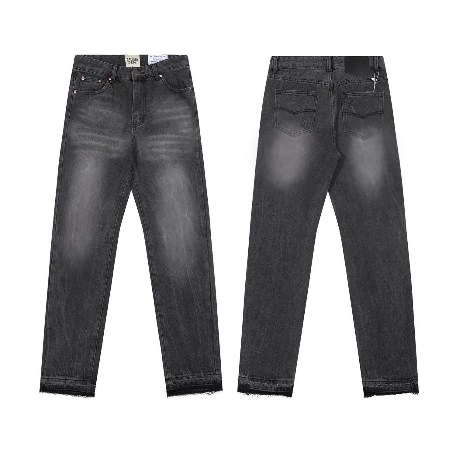 GALLERY DEPT Basic Washed Small Straight Loose Casual Retro Jeans