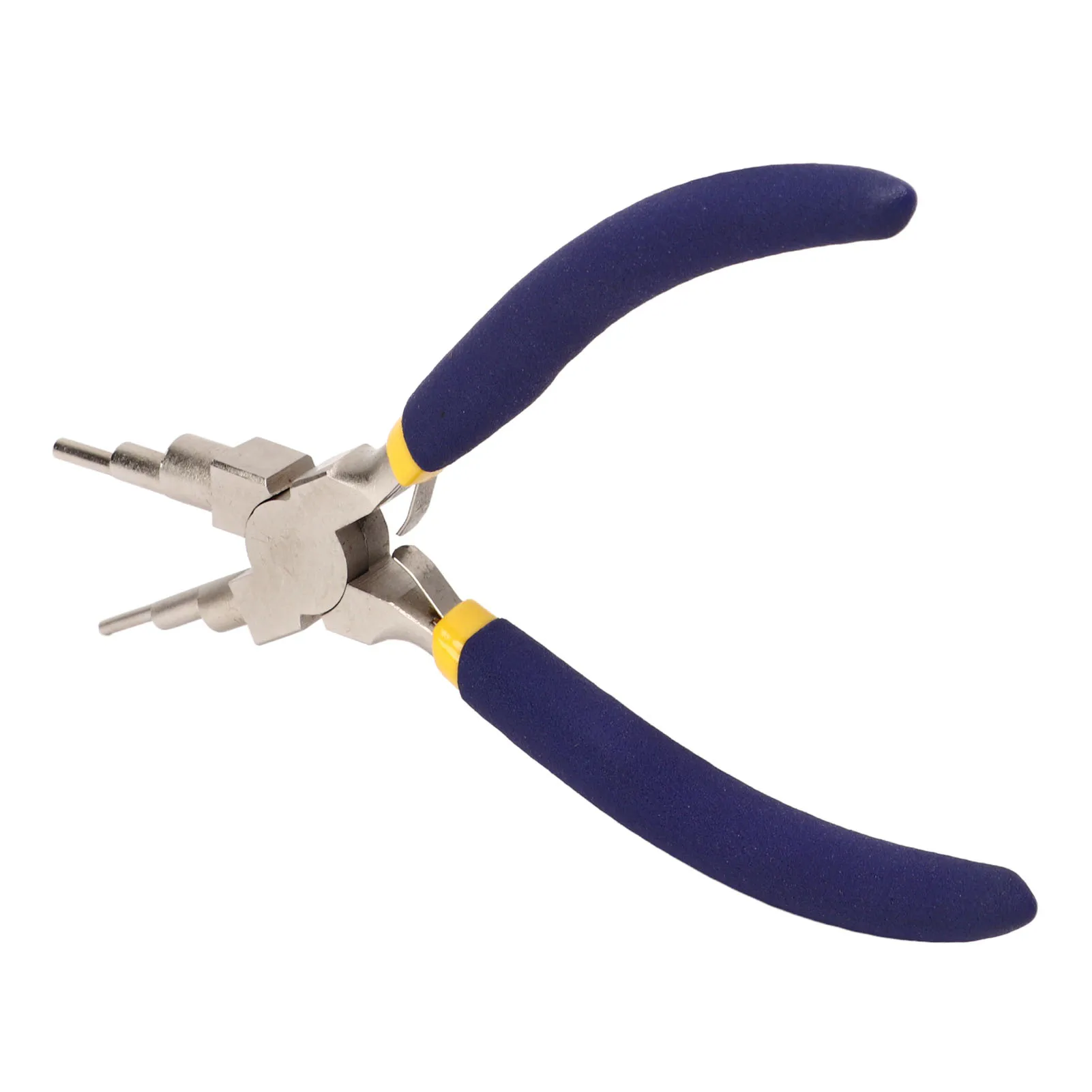 Wire Bending Pliers Double Spring Structure Multifunctional 6 Step Bail Making Pliers Carbon Steel Ergonomic for DIY Projects