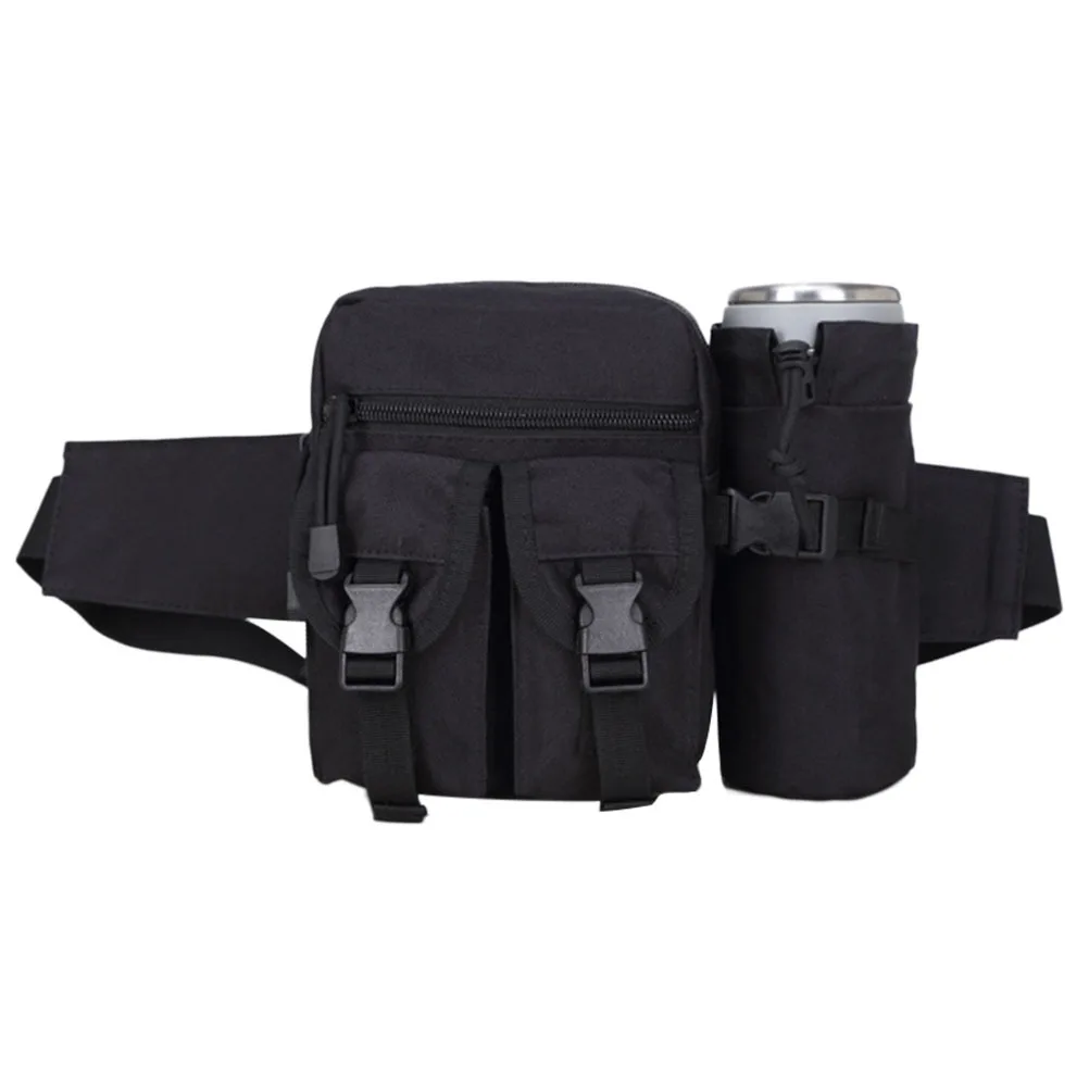 

Sports Waist Pack Black Lightweight Durable Running Hiking Climbing Outdoor Fanny Pack Sweatproof Water Resistant Phone Key