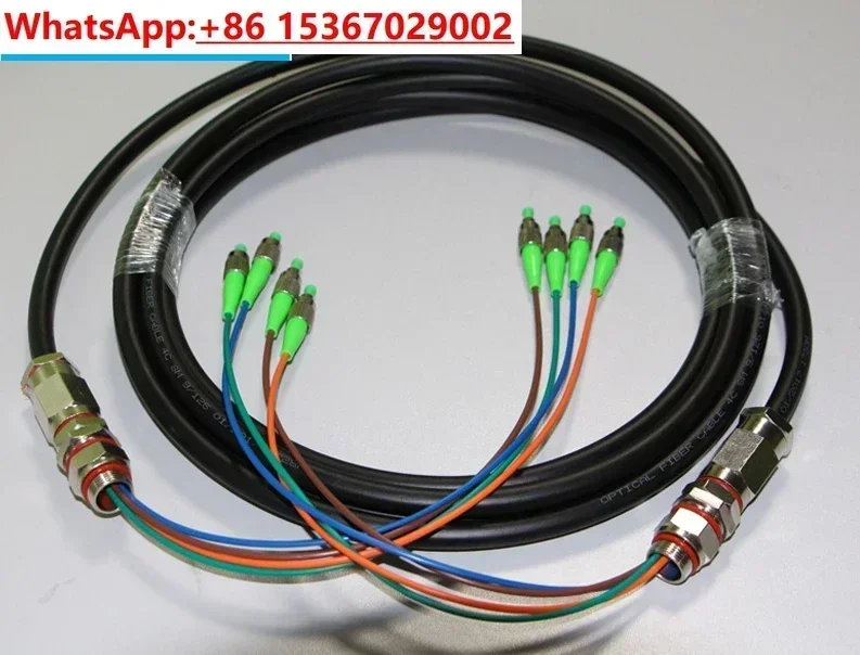 FC/APC-SC-LC single-mode outdoor 2-core 4-core waterproof tail cable fiber optic jumper 20.25.500 meters