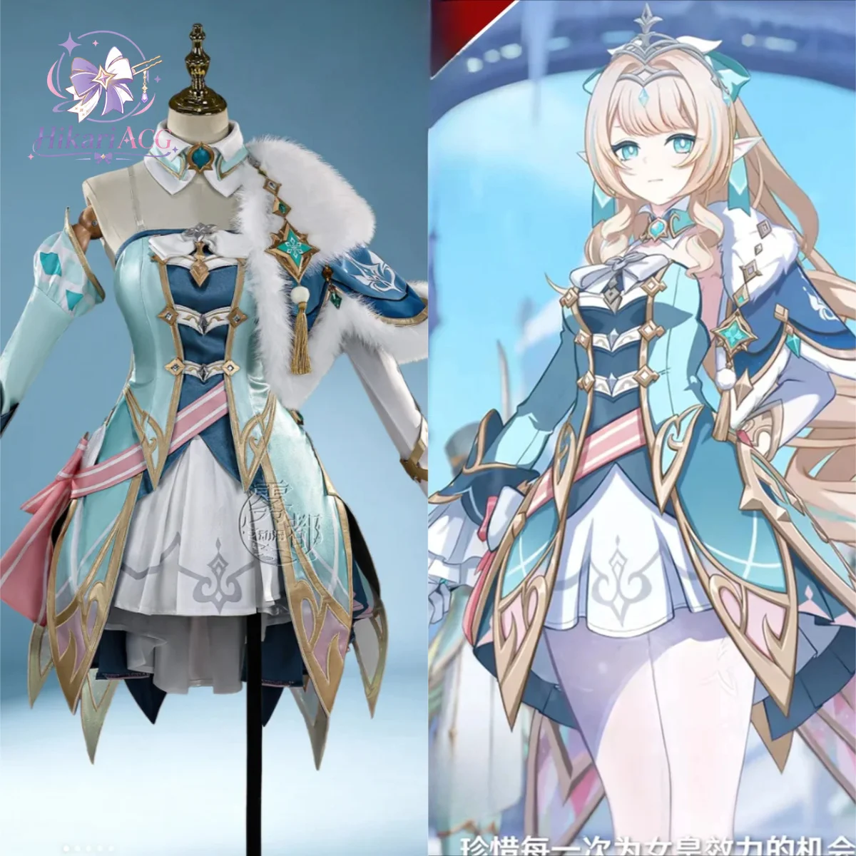 Disfraz de Anime Vesna, Traje de Cosplay de Genshin Impact, Disfraz Completo de Vesna para Mujer, Traje de Anime para Halloween y Carnaval