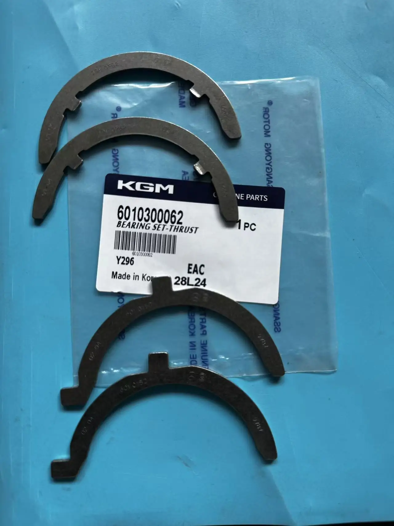 Crankshaft Thryst Bearing Set 6010300062 For Ssangyong MB100 Istana Rexton D29 Musso Korando-old Actyon Kyron Actyon Sports E23