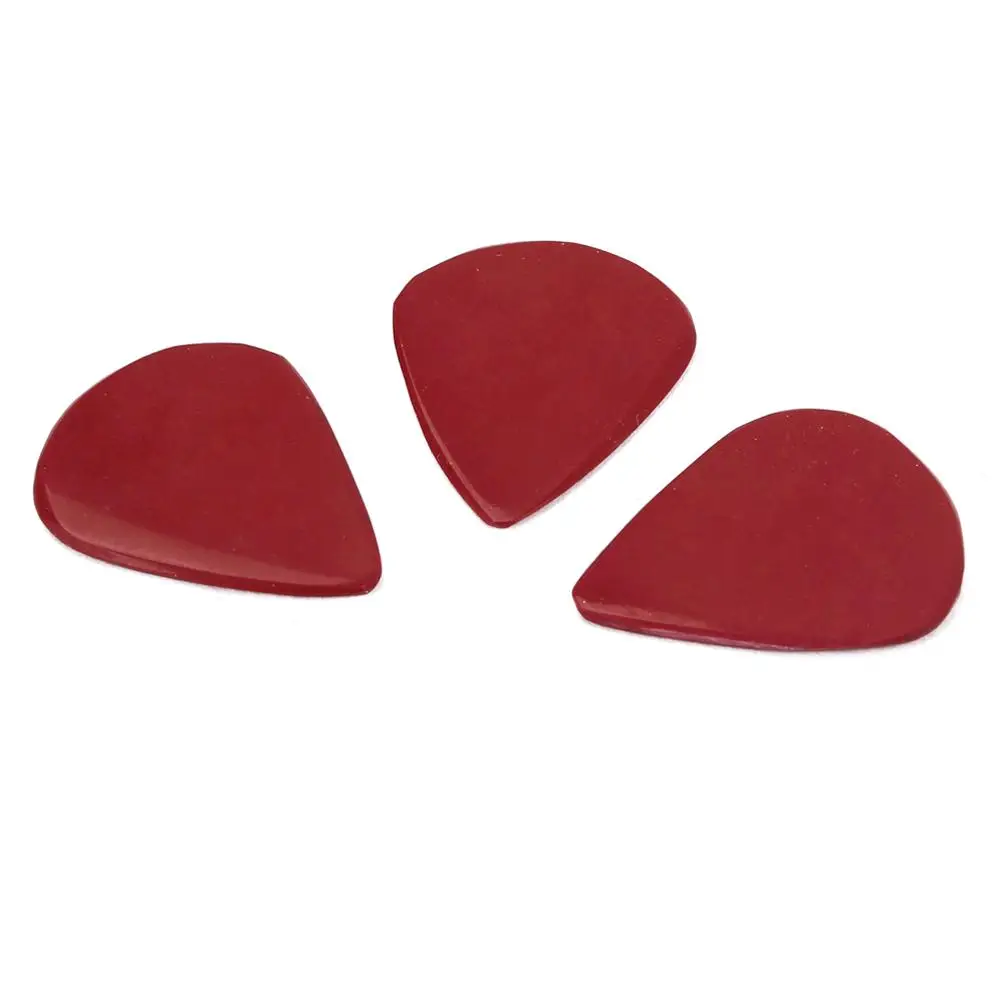 

3 Pcs Natural Stone Guitar Picks Ultra Thin Lightweight Durable Smooth Texture For Acoustic Guitars Accessories Tuner