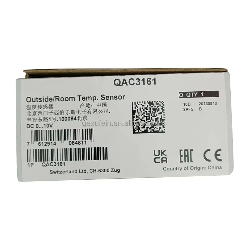 

Gold seller Brand New 100% Original QAC3161 Outside/room Temperature Sensor DC 0...10 V