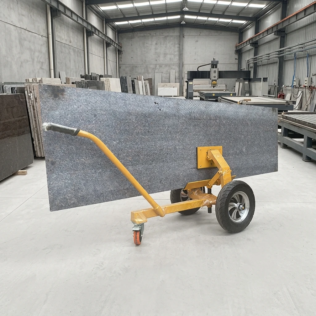 Customized Yellow Self-Locking Stone Splint Trolley Dolly Speedone Brand 44kg Fujian Origin New Design Handling Equipment