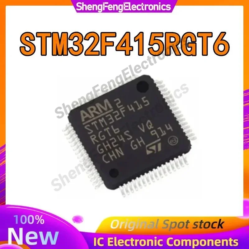 

STM32F415RGT6 STM32F415RG STM32F415 STM32F STM32 STM IC MCU Chip LQFP64 In Stock 100% New Original