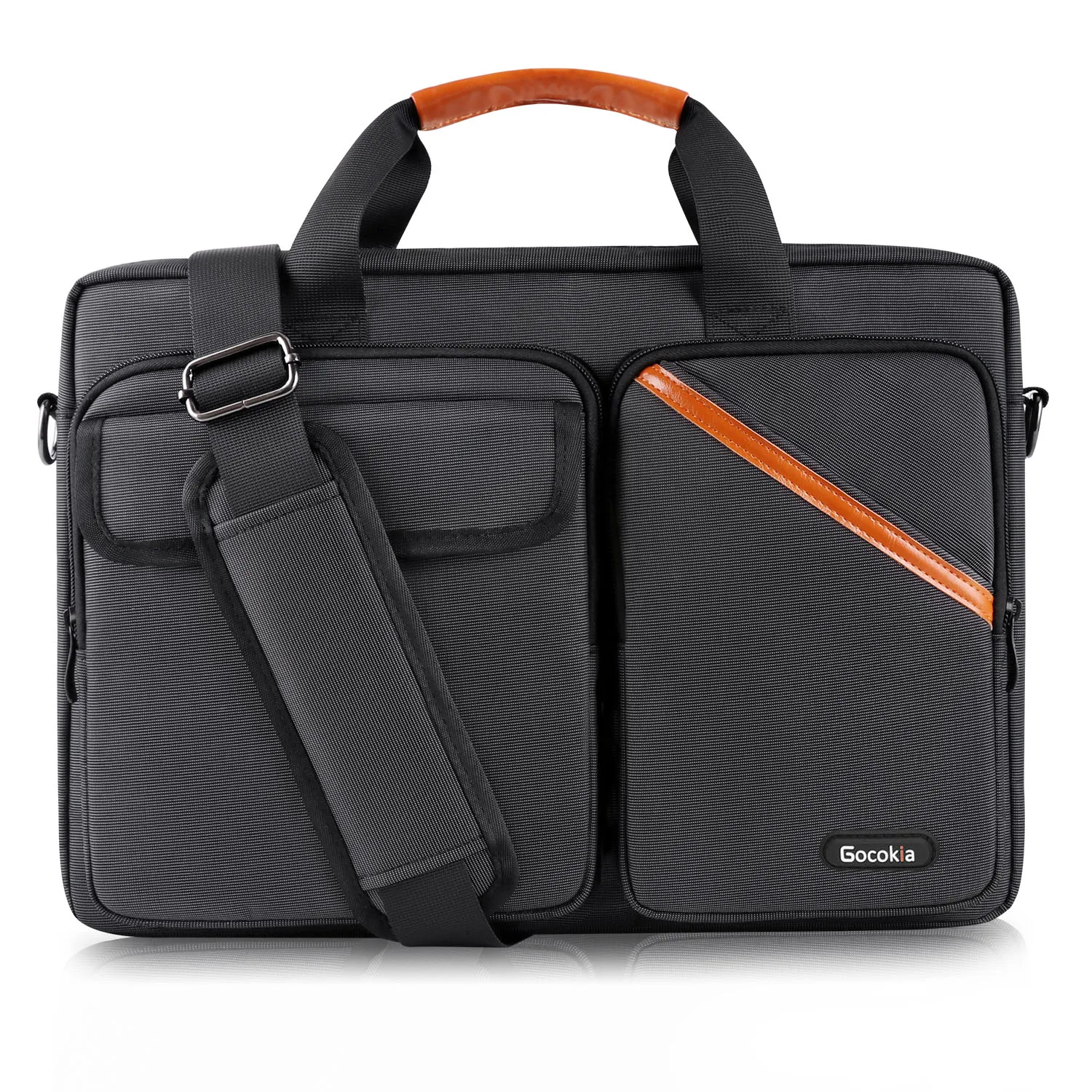 15-Inch Business Multi-Functional Shockproof Computer Bag Durable Laptop Case for Business Travel